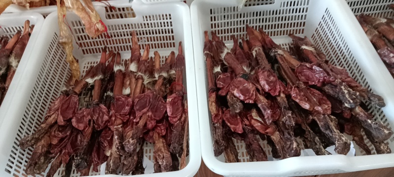【干鹿鞭】“包邮”约80克/根，纯正鹿鞭。