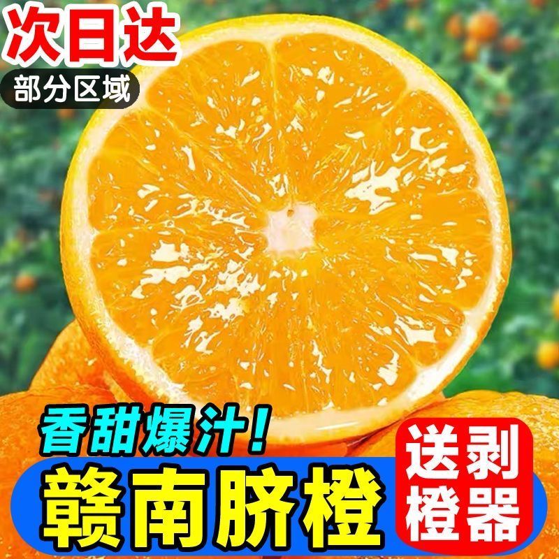 江西赣州甜橙子精装脐橙甜新鲜水果批发价，