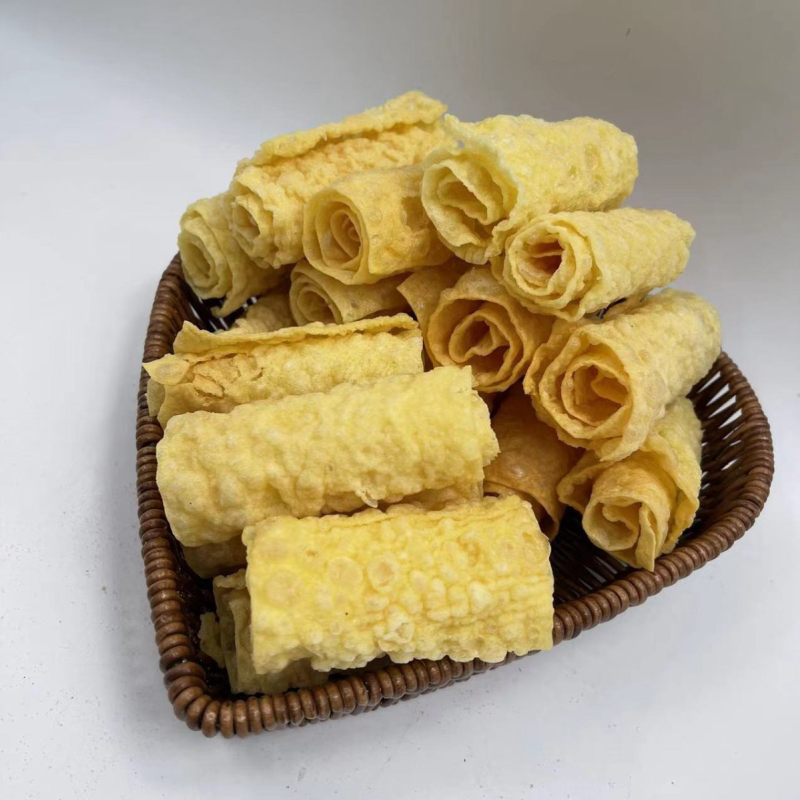 豆腐卷油炸火锅配菜