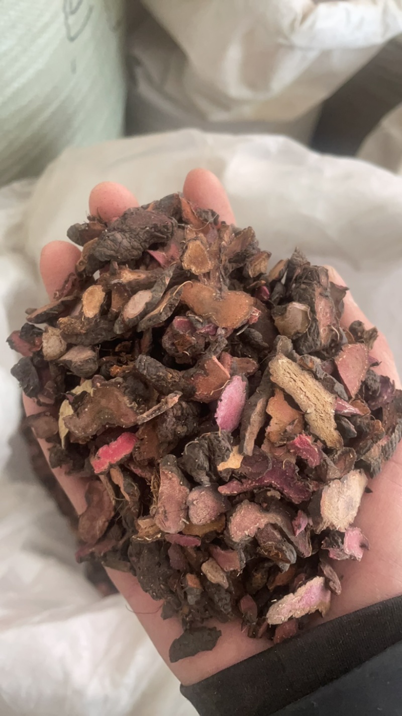 拳参草血竭紫参草河车过筛货发货
