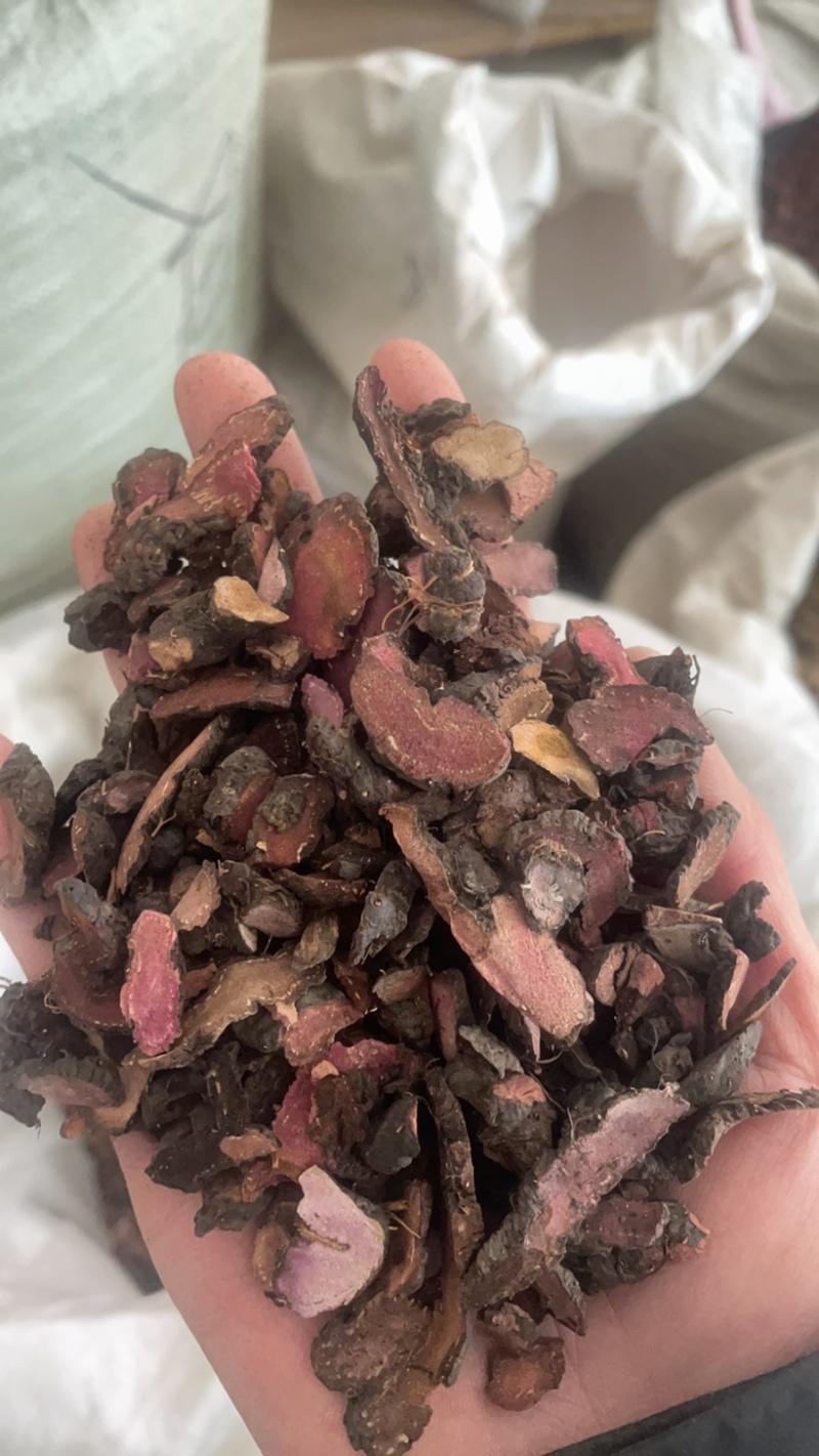 拳参草血竭紫参草河车过筛货发货