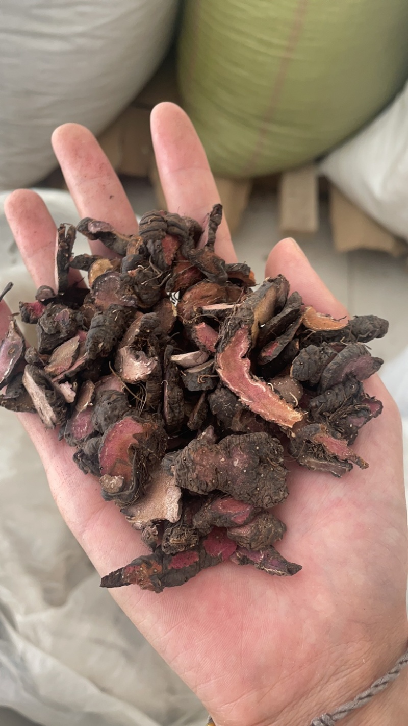 拳参草血竭紫参草河车过筛货发货