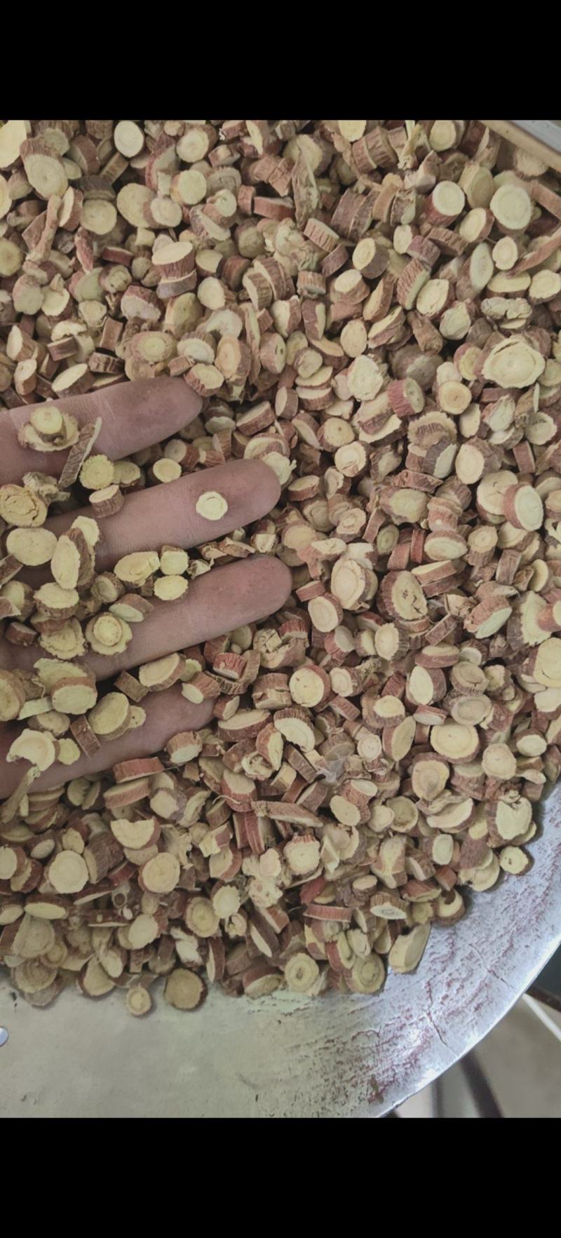 红皮甘草片0.8-1.2之间中选片地道药材含量达