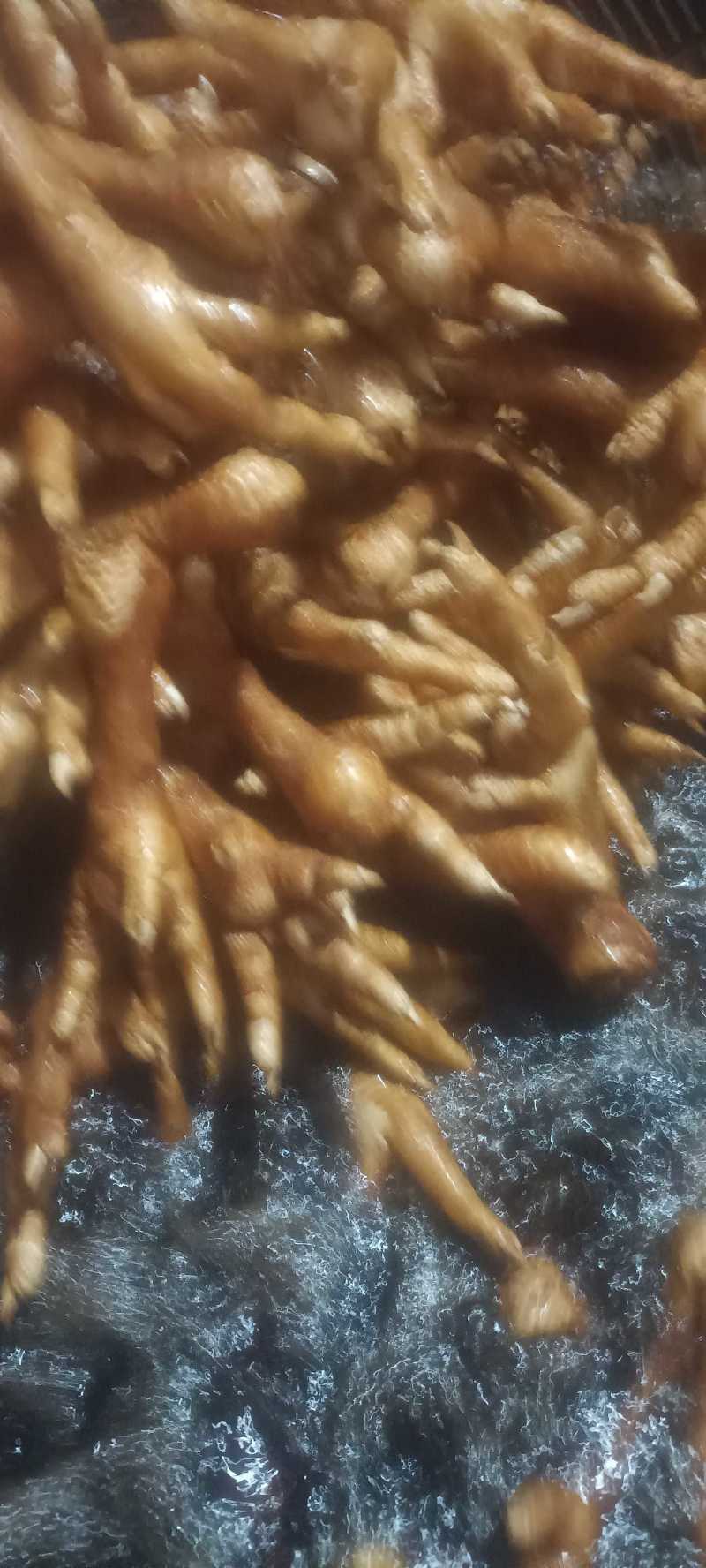 虎皮鸡爪油炸鸡爪原味鸡爪规格齐全卤菜店熟食批发
