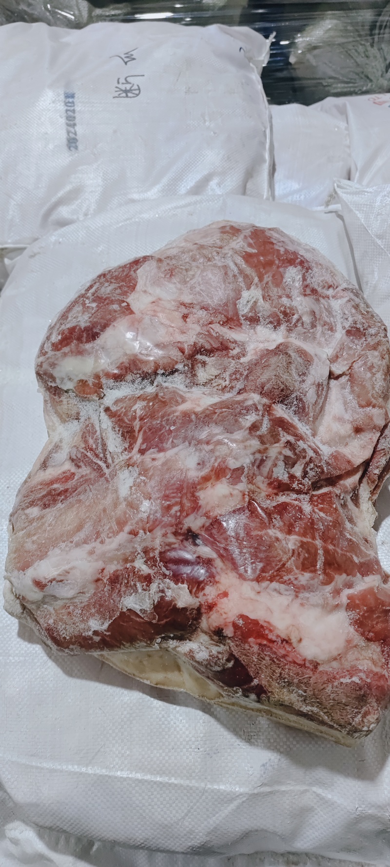 白条分割肉后腿肉前槽肉五花肉，大块分割肉