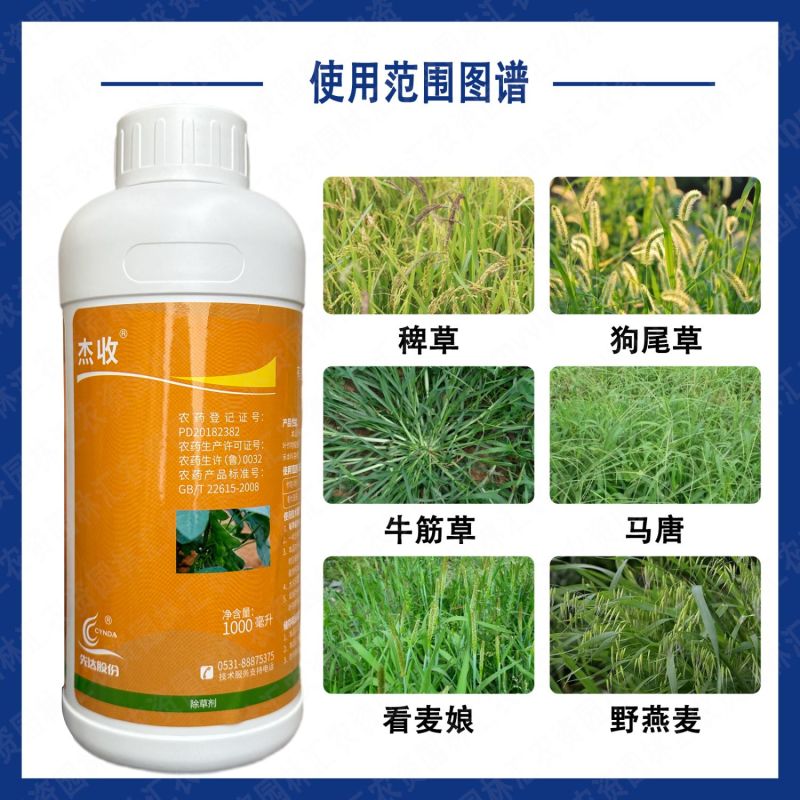 先达24%烯草酮除草剂尖叶草杀草药牛筋草马唐野燕麦