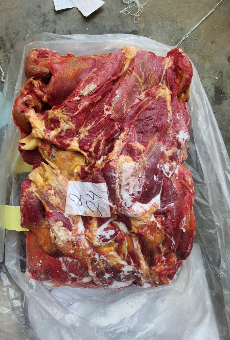 蒙古国超码马肉，精修无油，纯干货，大块无碎肉