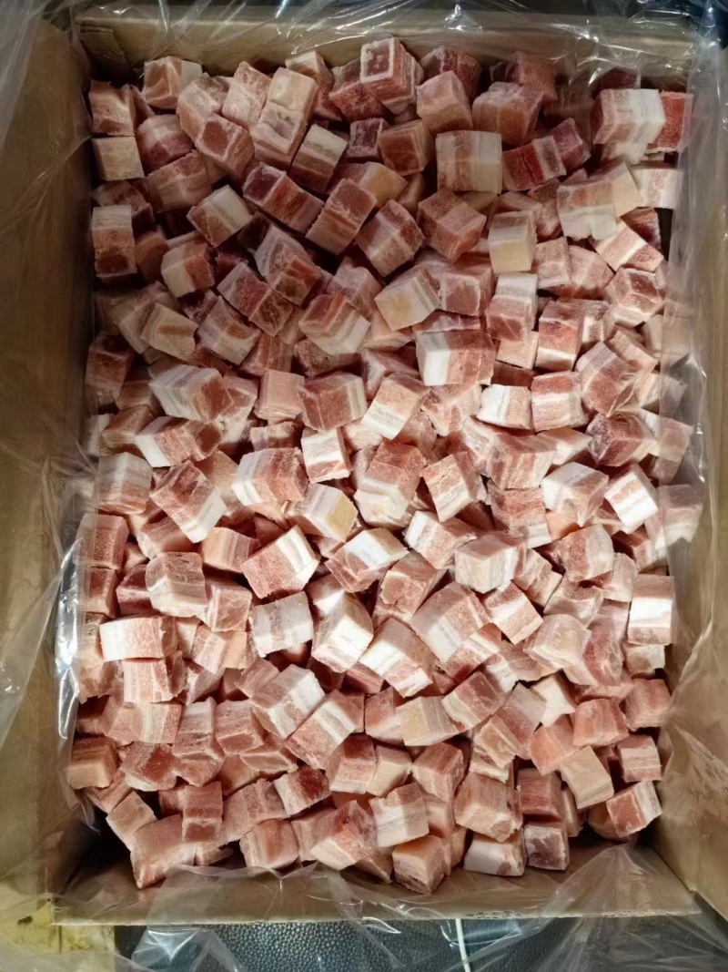 原切五花肉块红烧肉块新货手续齐全厂家直发量大价优