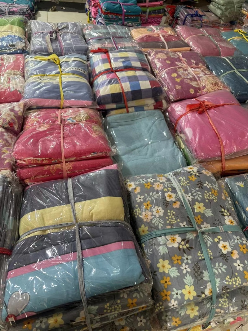 纯棉四件套床上用品床单被套单双人被罩四级通用