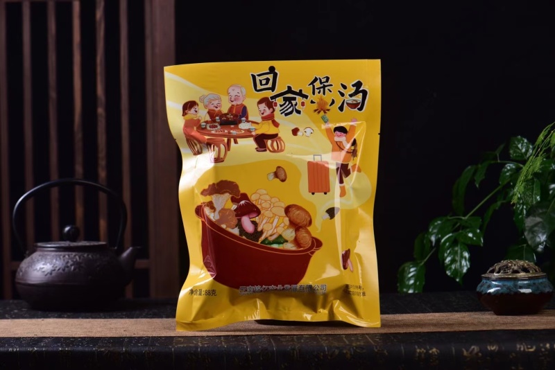 云南特产七彩菌汤包新货菌菇汤料包羊肚菌炖鸡煲汤松茸干货