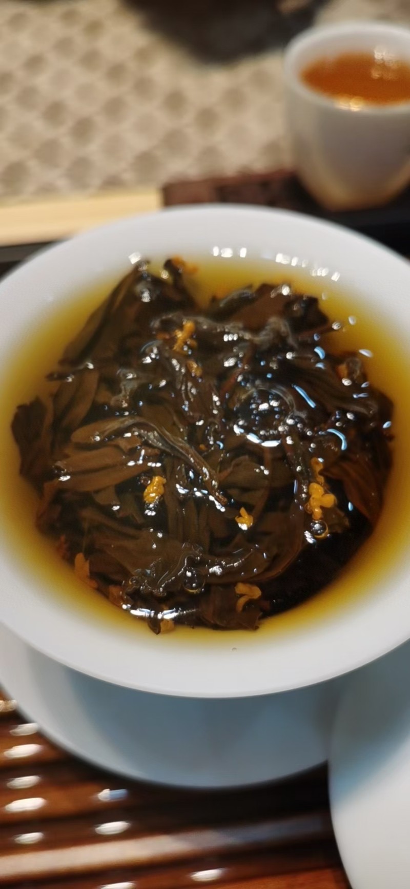 桂花红茶浓香型高山野茶正山小种红茶好茶桂花红茶
