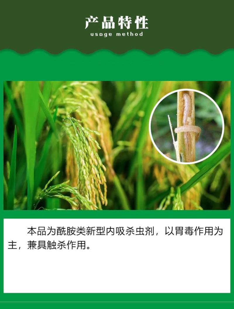 一帆风道20%氯虫苯甲酰胺水稻纵卷叶螟杀虫剂农用正品康宽