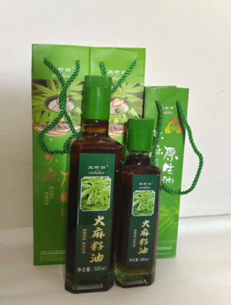 火麻籽油，脱壳火仁，菜籽火麻籽调和油