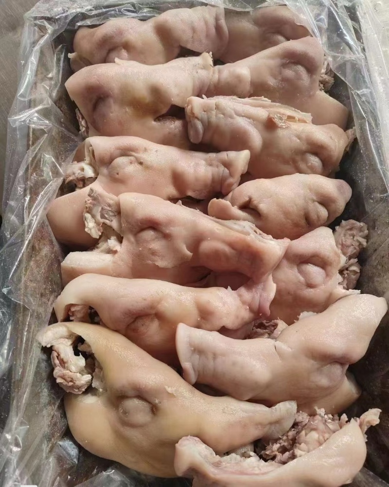 小猪头肉厂家直销量大从优欢迎老板来电咨询可视频