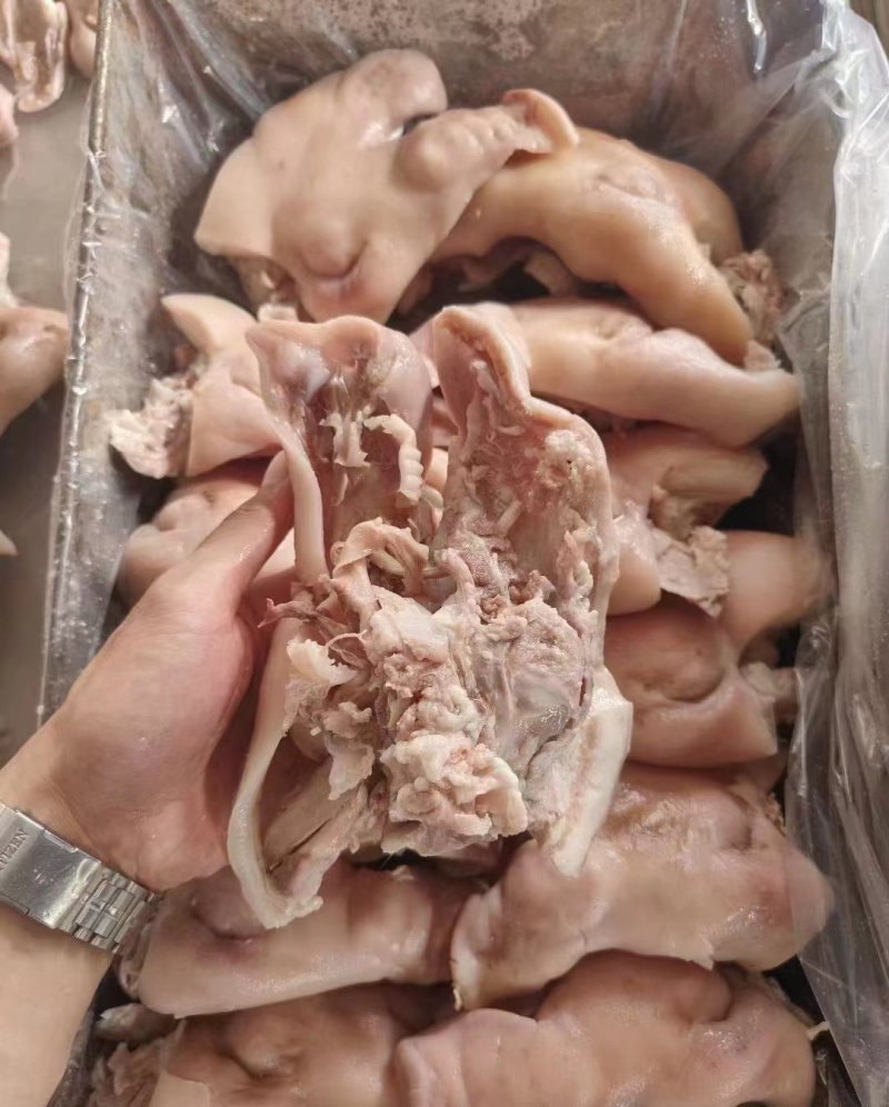 小猪头肉厂家直销量大从优欢迎老板来电咨询可视频