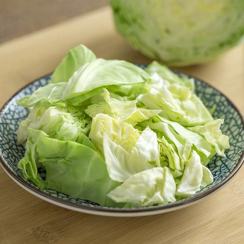 新鲜扁包菜9斤农家自种现摘卷心菜莲花白扁平绿甘蓝蔬菜