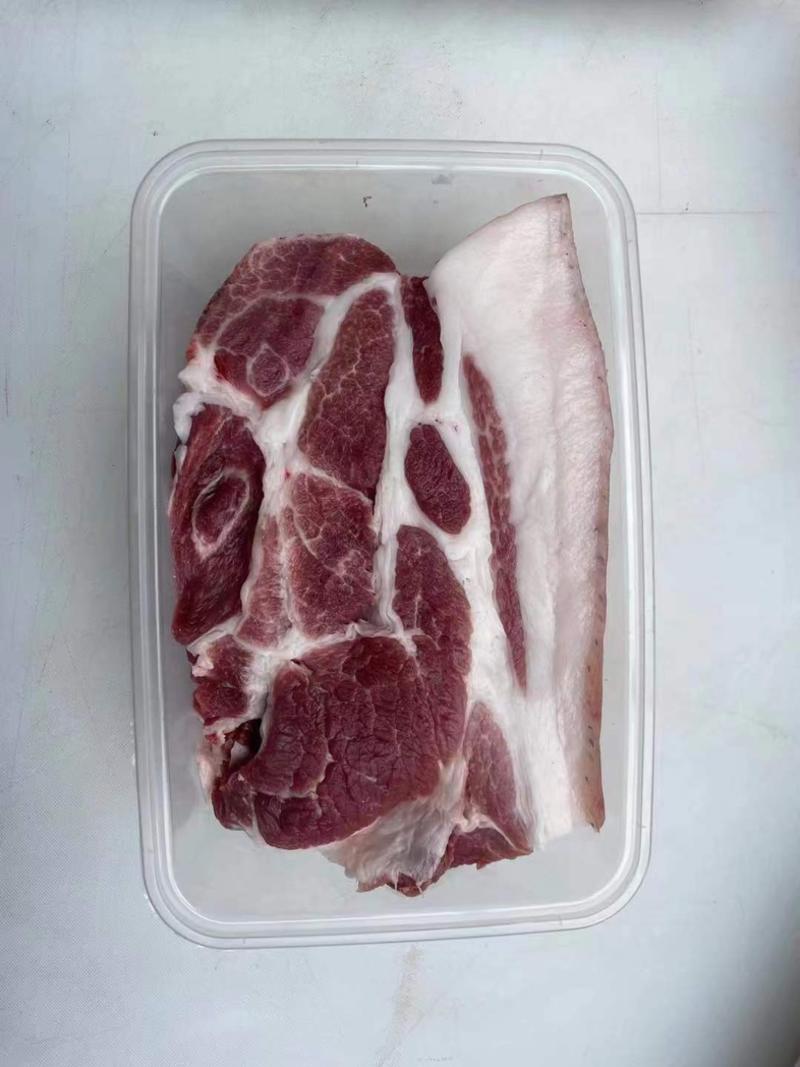 生态散养黑猪肉厂家直供可一件代发量大从优