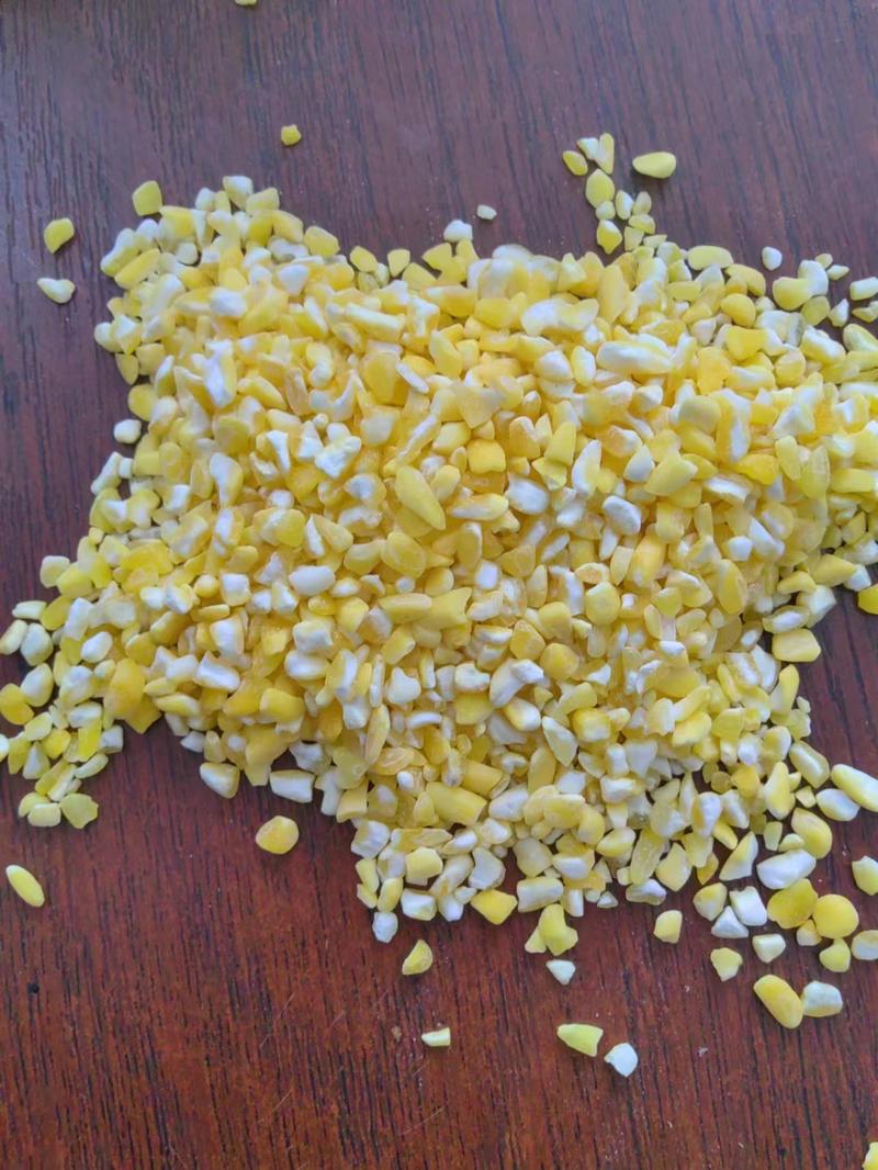 黄糯玉米糁、黄糯玉米碴、黄粘玉米渣大量供应品质保证全国发