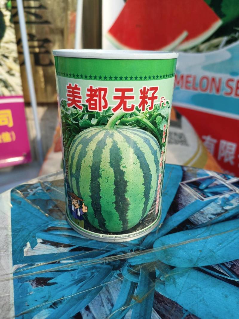西瓜种子美都无籽免嫁接抗重茬皮韧抗裂大红瓤高糖个大
