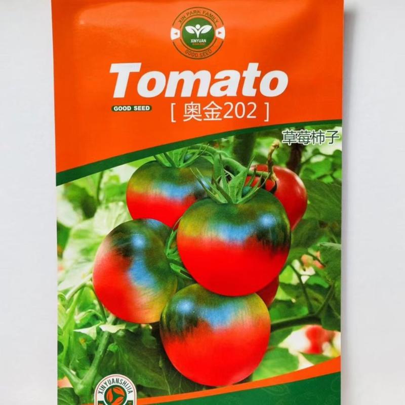 和番一号草莓西红柿种子口感好含糖高铁皮番茄种子