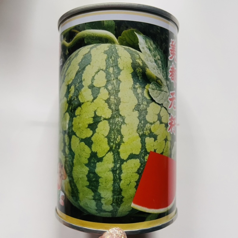 无籽美都西瓜种子红瓤花皮品种种子