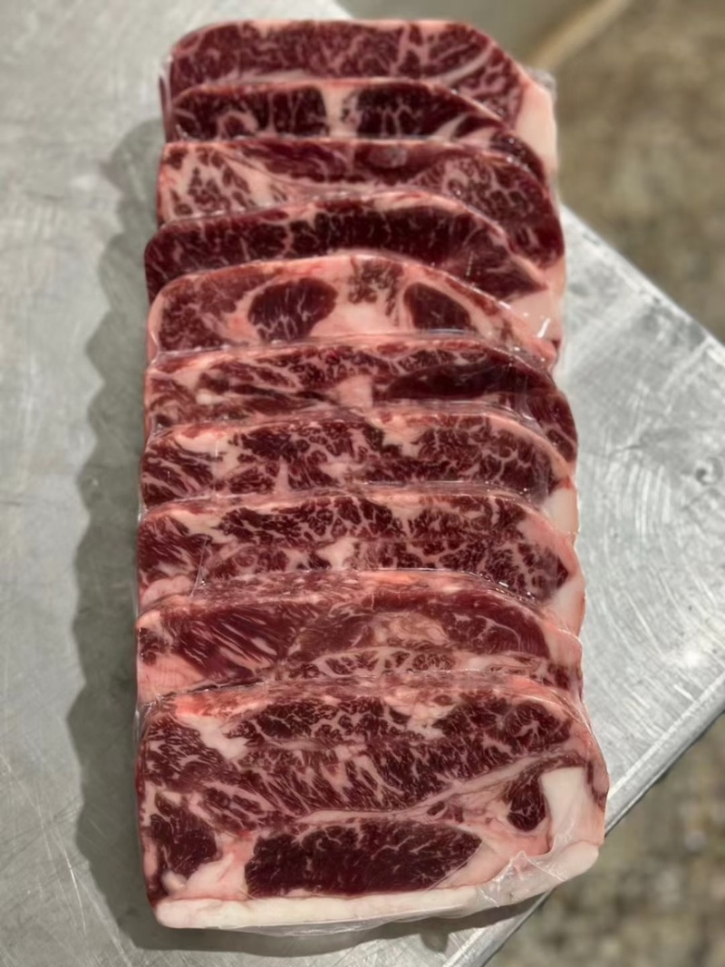 源头工厂和牛牛肉粒各种品类肥牛卷原切牛仔骨质量稳定