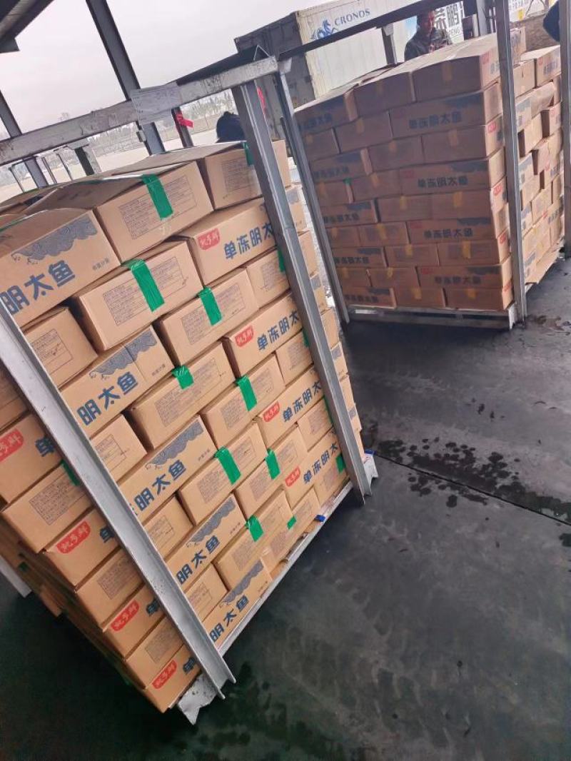 山东威海单冻去头明太鱼/鳕鱼大量供应，现货包装各种规格