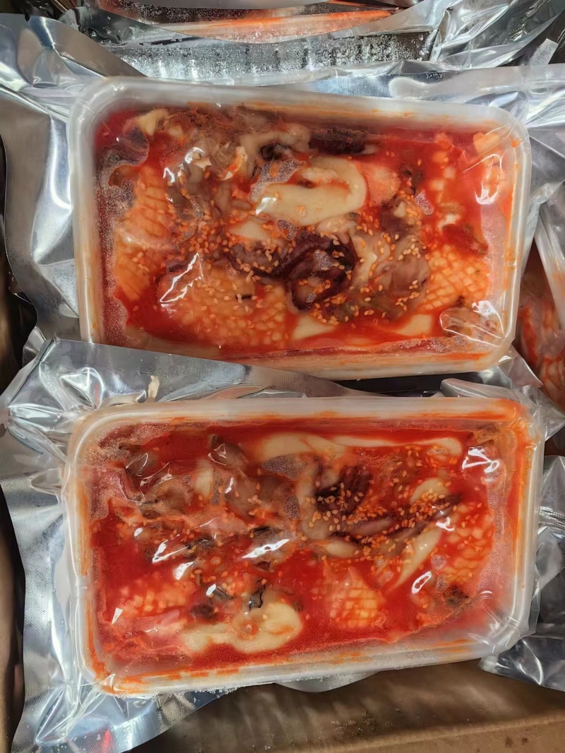 【铁板鱿鱼】4块预制菜10000袋鱿鱼条放货