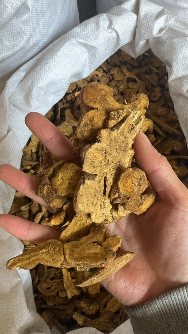 麸炒白术灸白术炒白术发货如图白术