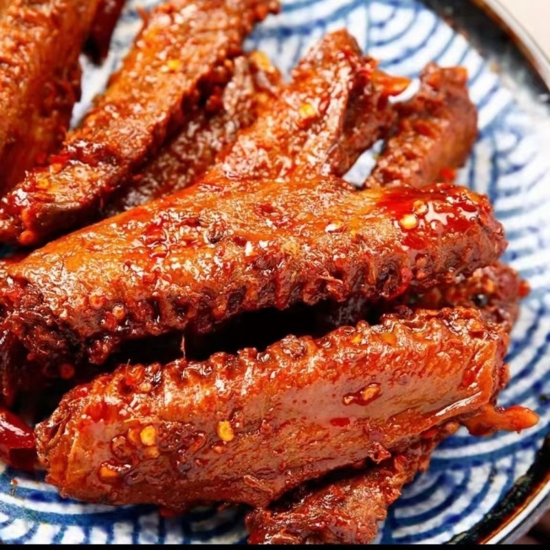 卤鸭翅藤椒鸭翅中开袋即食卤菜食堂自助餐
