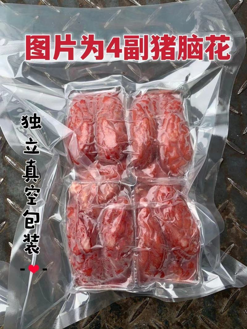 新鲜猪脑花不松不散火锅食材烧烤冒菜串串速冻保鲜特级脑花