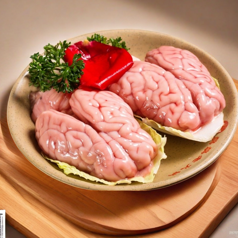 新鲜猪脑花不松不散火锅食材烧烤冒菜串串速冻保鲜特级脑花