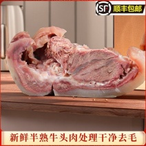 精品半熟牛头肉处理干净开袋即用无添加特级牛头肉去骨牛头餐