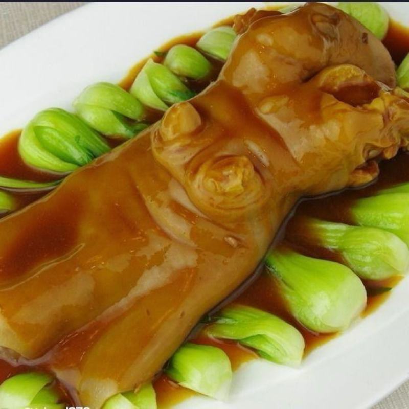 【熟食牛蹄】牛蹄半熟无添加原味半熟牛蹄全去骨处理干净开袋