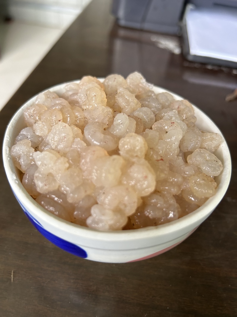 邱古老速冻龙虾仁，10斤虾子出1斤虾仁250净重，