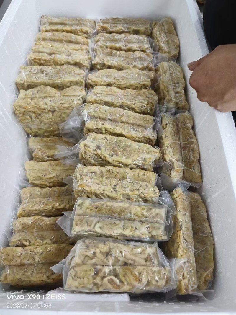 夏已贝边，净料，熟边，可以做小食品，麻辣，网红产品，美味