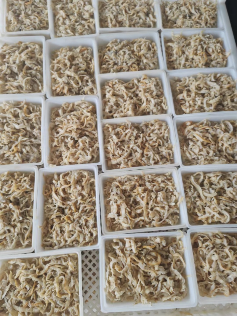 夏已贝边，净料，熟边，可以做小食品，麻辣，网红产品，美味