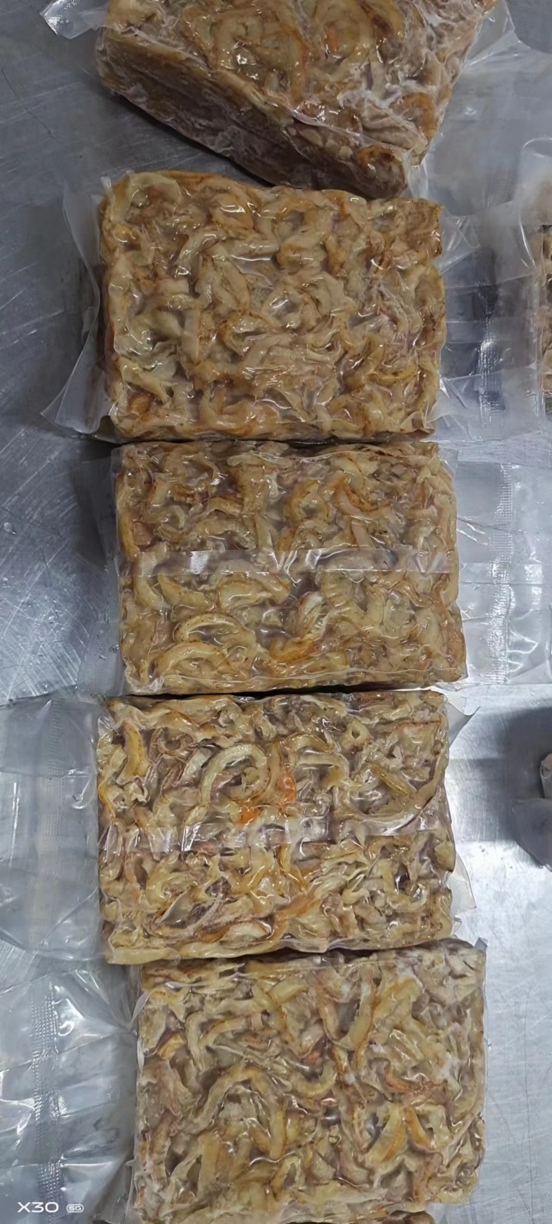 夏已贝边，净料，熟边，可以做小食品，麻辣，网红产品，美味