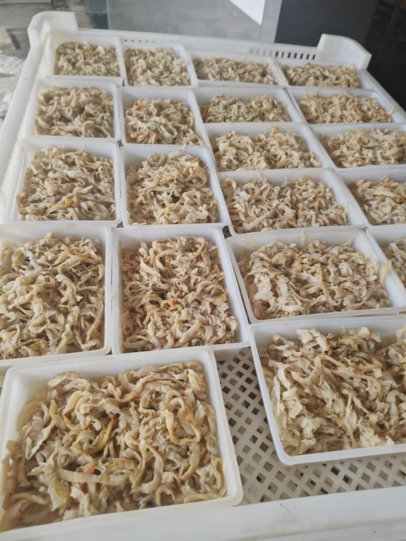 夏已贝边，净料，熟边，可以做小食品，麻辣，网红产品，美味