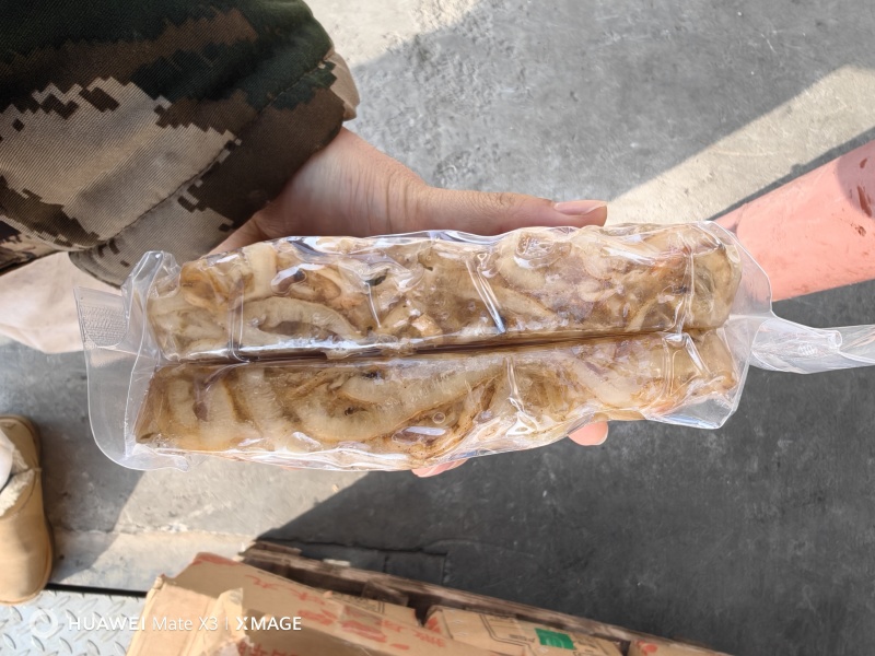 夏已贝边，净料，熟边，可以做小食品，麻辣，网红产品，美味