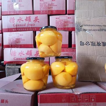 黄桃罐头大量供应，厂家直发，保质保量，新鲜对接，全国发货