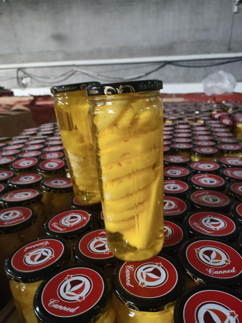 山东临沂厂家直发水果罐头，菠萝罐头大量供应，价格美丽