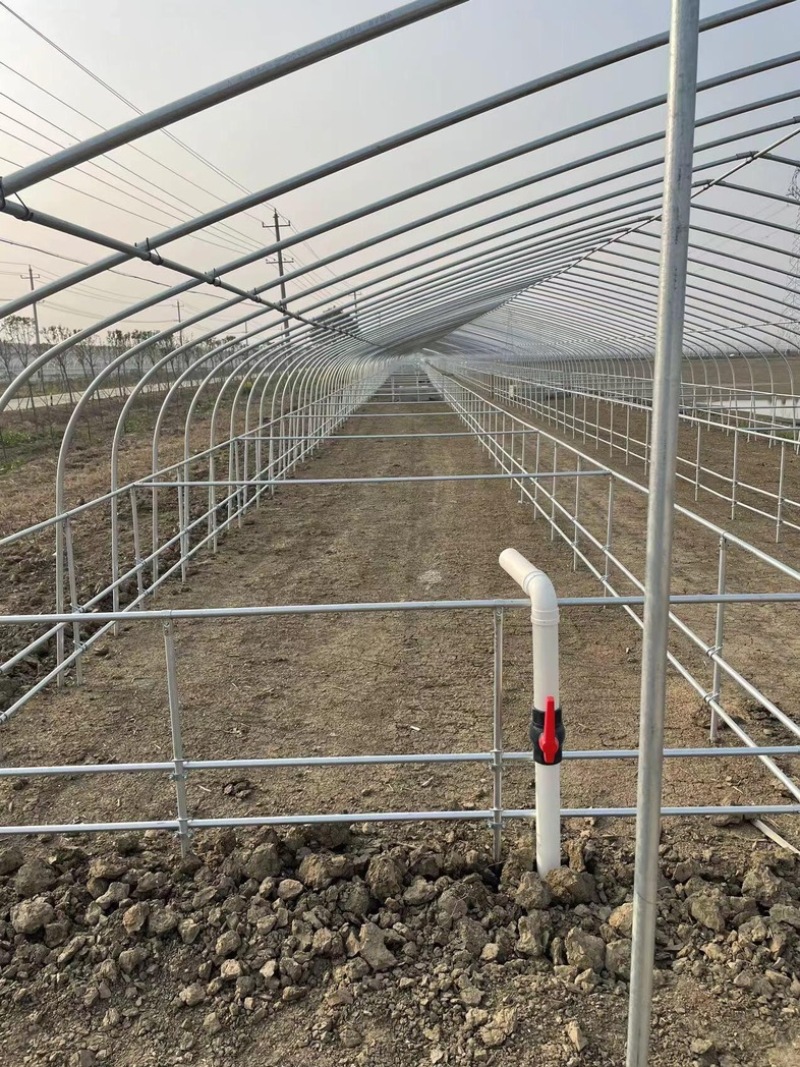 厂家直销蔬菜大棚骨架型号齐全量大可优惠全国发货