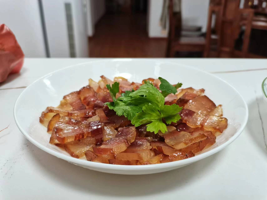 红菜苔烹饪示意图