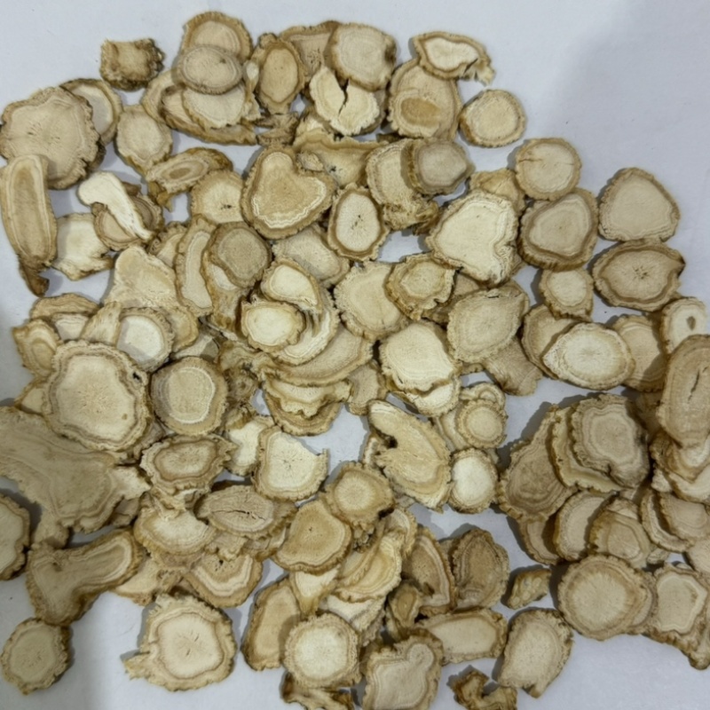 人参片人参干参实物拍摄中药材人参片保庆药业白参