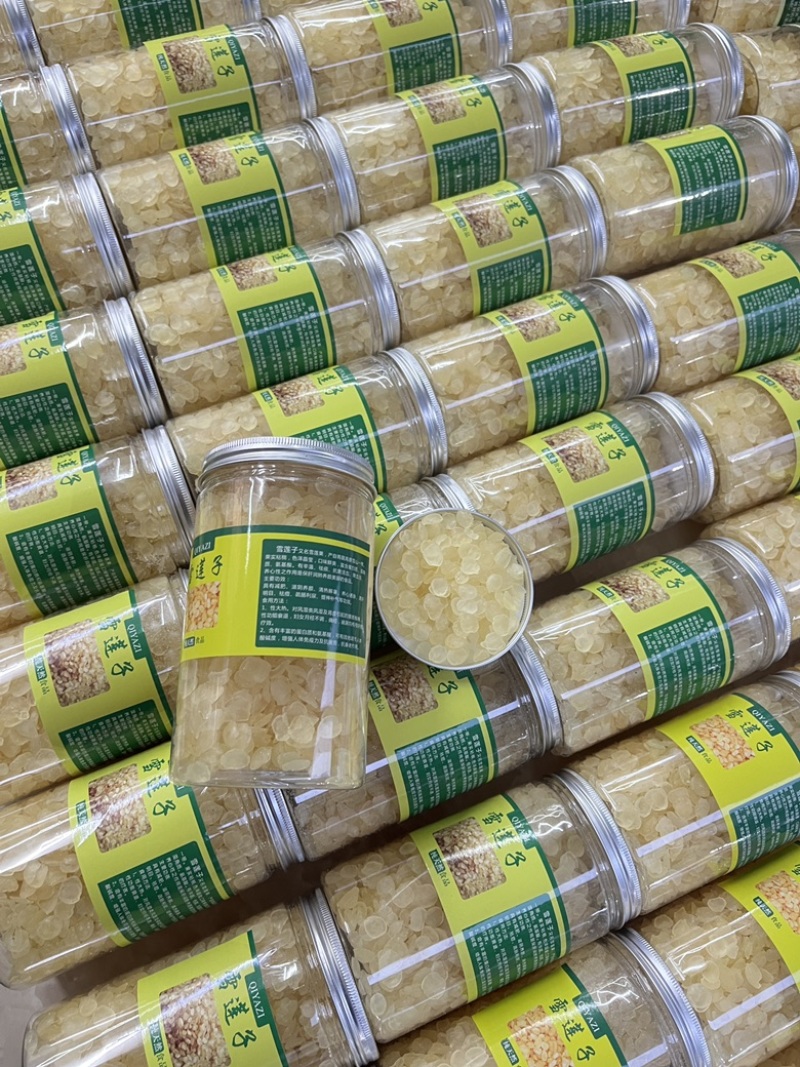 网红产品夏天必备糖水雪莲子一斤一瓶无硫磺