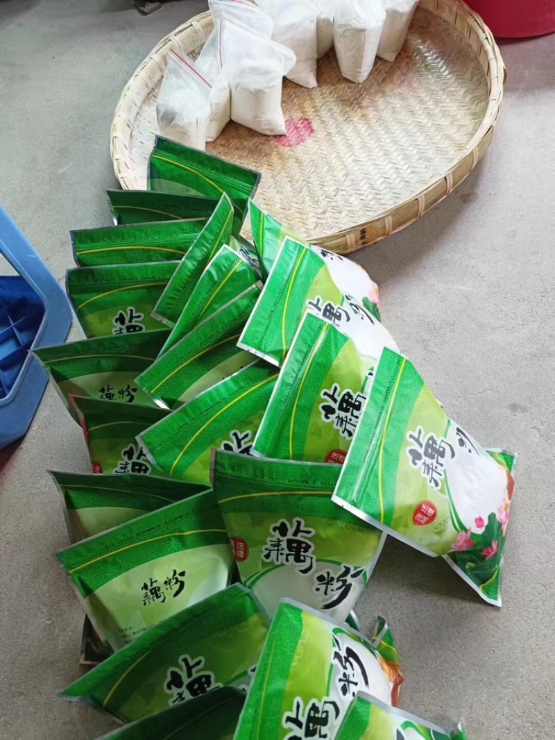 纯手工制作的纯莲藕粉