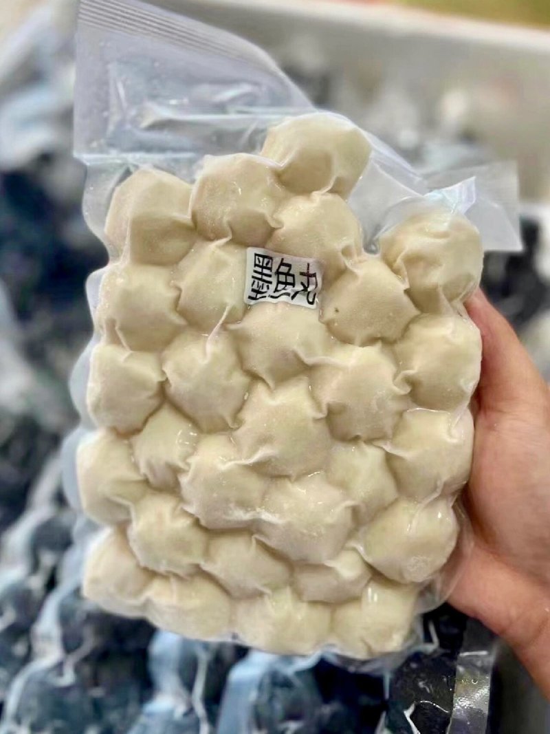 墨鱼丸正宗汕头手打潮汕墨鱼丸虾丸鳗鱼丸鱿鱼丸品质保证