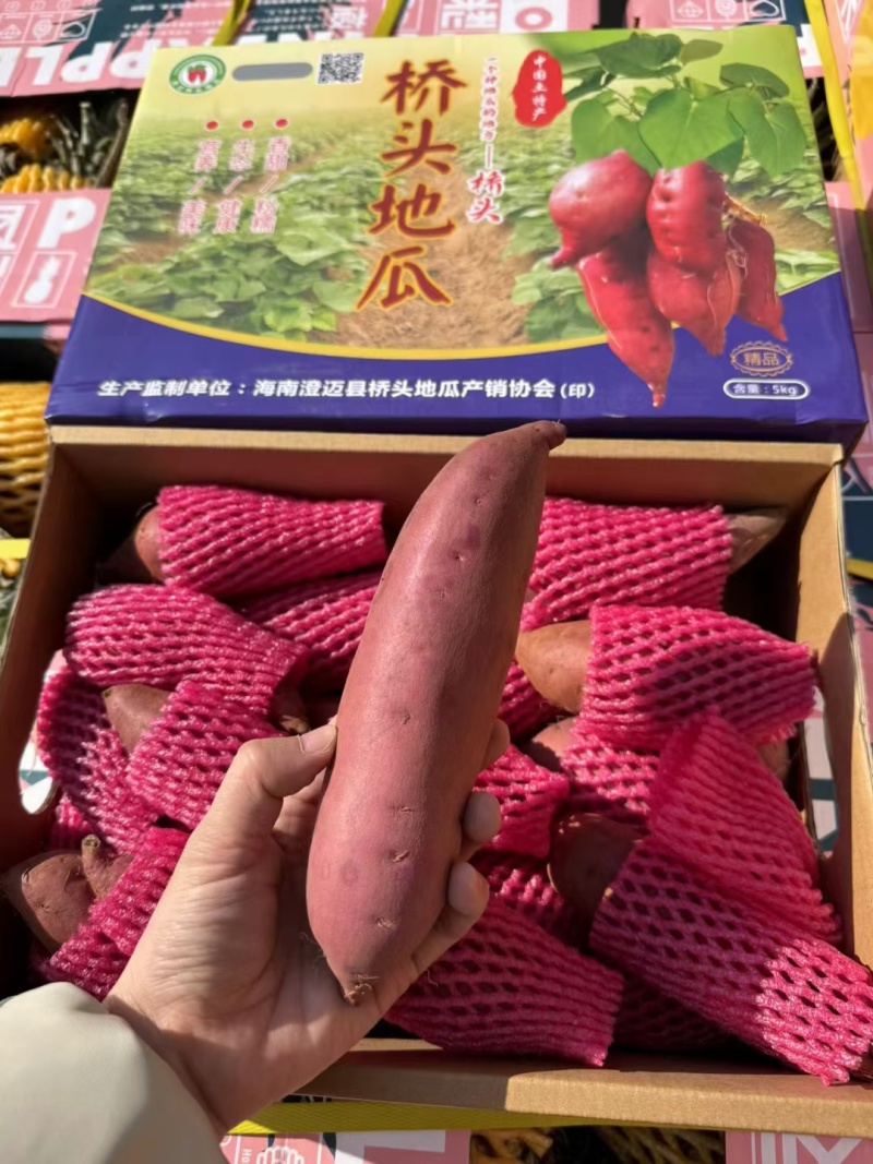桥头地瓜产地直发，多种规格，价格美丽