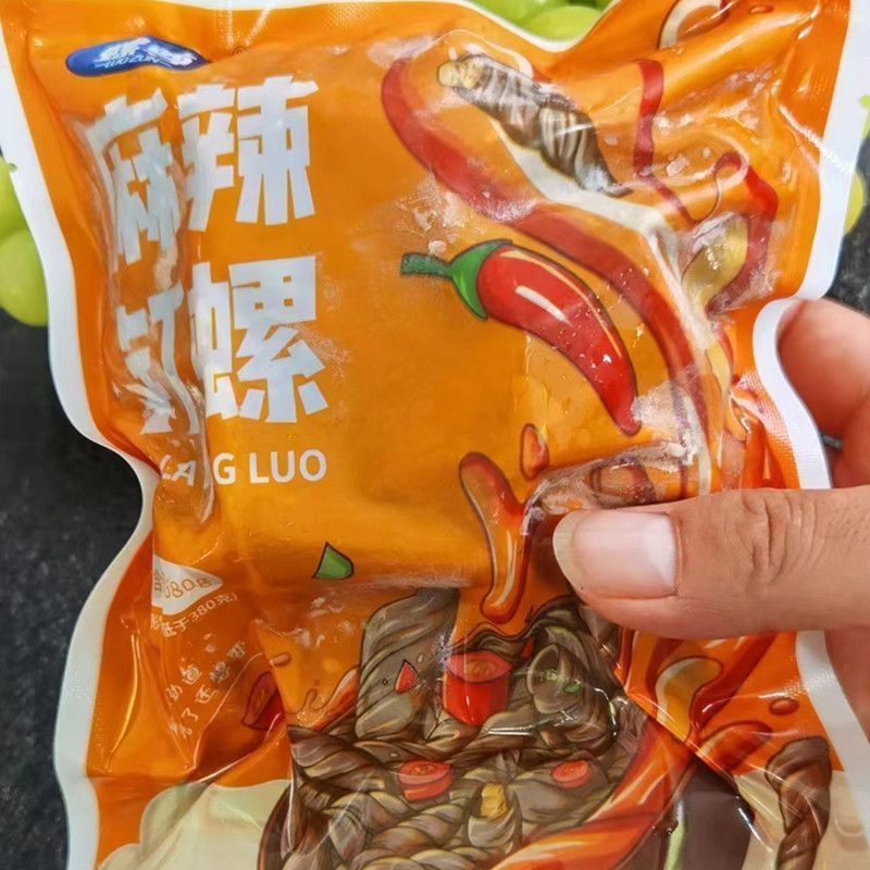 螺尊麻辣钉螺袋装实惠夜宵商用冷冻熟食剪尾螺蛳海螺丝加热即